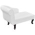 vidaXL Chaise Longue White Faux Leather - Image 3