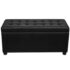 vidaXL Storage Ottoman Artificial Leather Black - Image 4