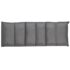vidaXL Folding Floor Longue Grey Fabric - Image 3
