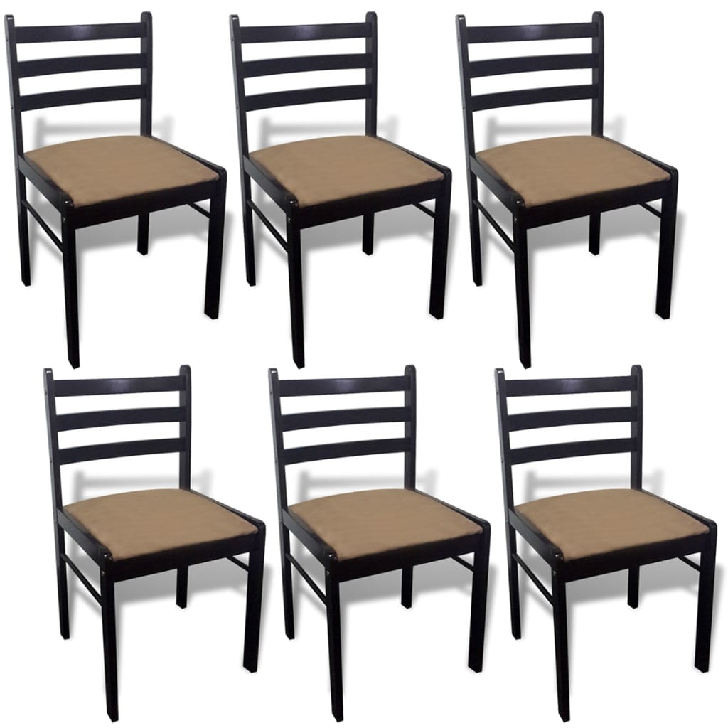 8718475950851_a_en_hd_1 vidaXL Dining Chairs 6 pcs Brown Solid Wood and Velvet - Image 2