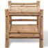 vidaXL 2-Tier Bamboo Shoe Rack - Image 3