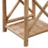 vidaXL 4-Tier Square Bamboo Shelf - Image 5