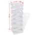 White Square Umbrella Stand Storage Holder Walking Stick Steel 48.5 cm - Image 5