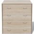 vidaXL Sideboard with 4 Drawers 60x30.5x71 cm Oak Colour - Image 5