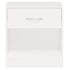 vidaXL Nightstand 2 pcs with Drawer White - Image 8