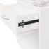 vidaXL Nightstand 2 pcs with Drawer White - Image 10