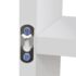 Floating Wall Display Shelf 8 Compartments White - Image 5