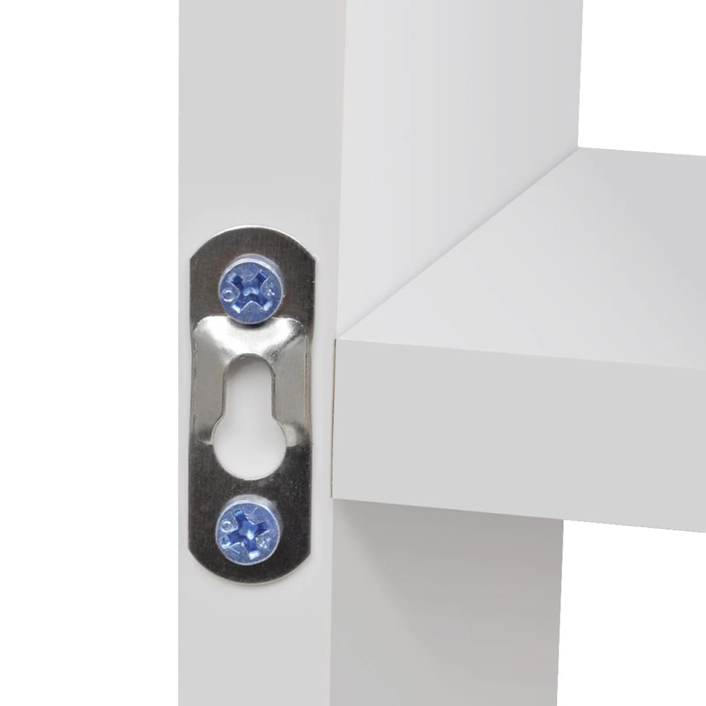 8718475954767_g_en_hd_3 Floating Wall Display Shelf 8 Compartments White - Image 5