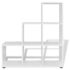 vidaXL Staircase Bookcase/Display Shelf 107 cm White - Image 4