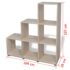 vidaXL Staircase Bookcase/Display Shelf 107 cm Oak - Image 8