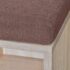Shoe Storage Bench 10 Compartments Oak Colour - Image 4