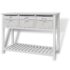 vidaXL Storage Sideboard White