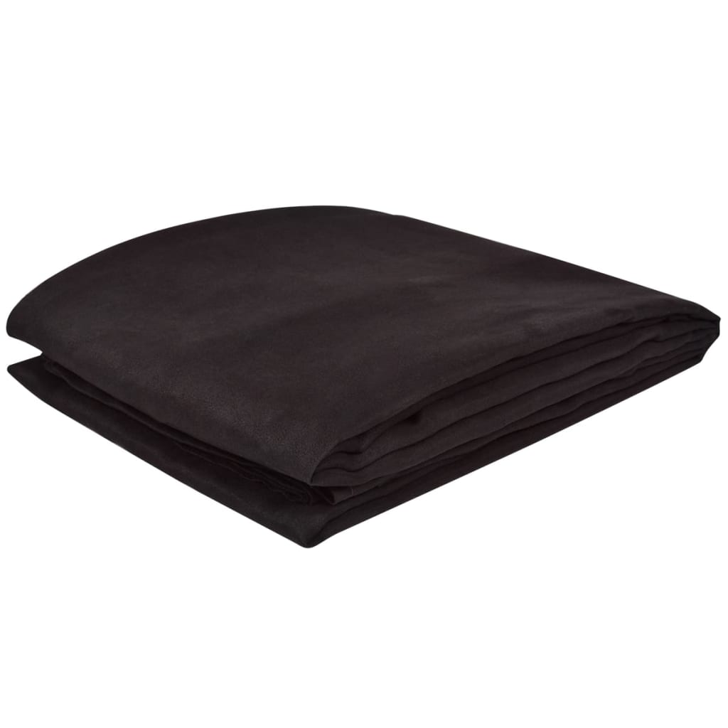 8718475955276_g_en_hd_1 vidaXL Micro-suede Couch Slipcover Brown 270 x 350 cm - Image 2
