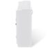 vidaXL Wall Cabinet Display Shelf Book/DVD/Glass Storage White MDF - Image 5