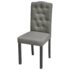 vidaXL Dining Chairs 6 pcs Grey Fabric - Image 3