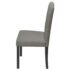 vidaXL Dining Chairs 6 pcs Grey Fabric - Image 4