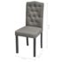vidaXL Dining Chairs 6 pcs Grey Fabric - Image 7