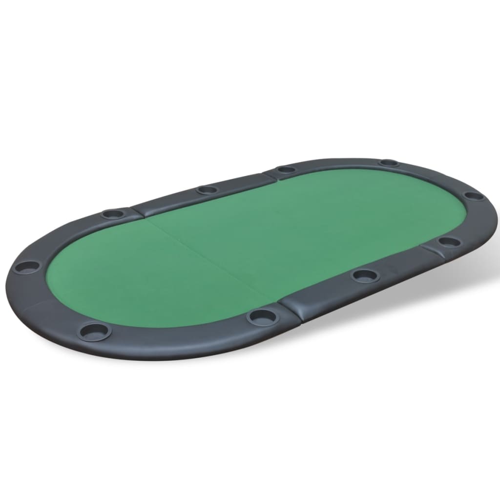 8718475957386_a_en_hd_1 vidaXL 10-Player Foldable Poker Tabletop Green - Image 2