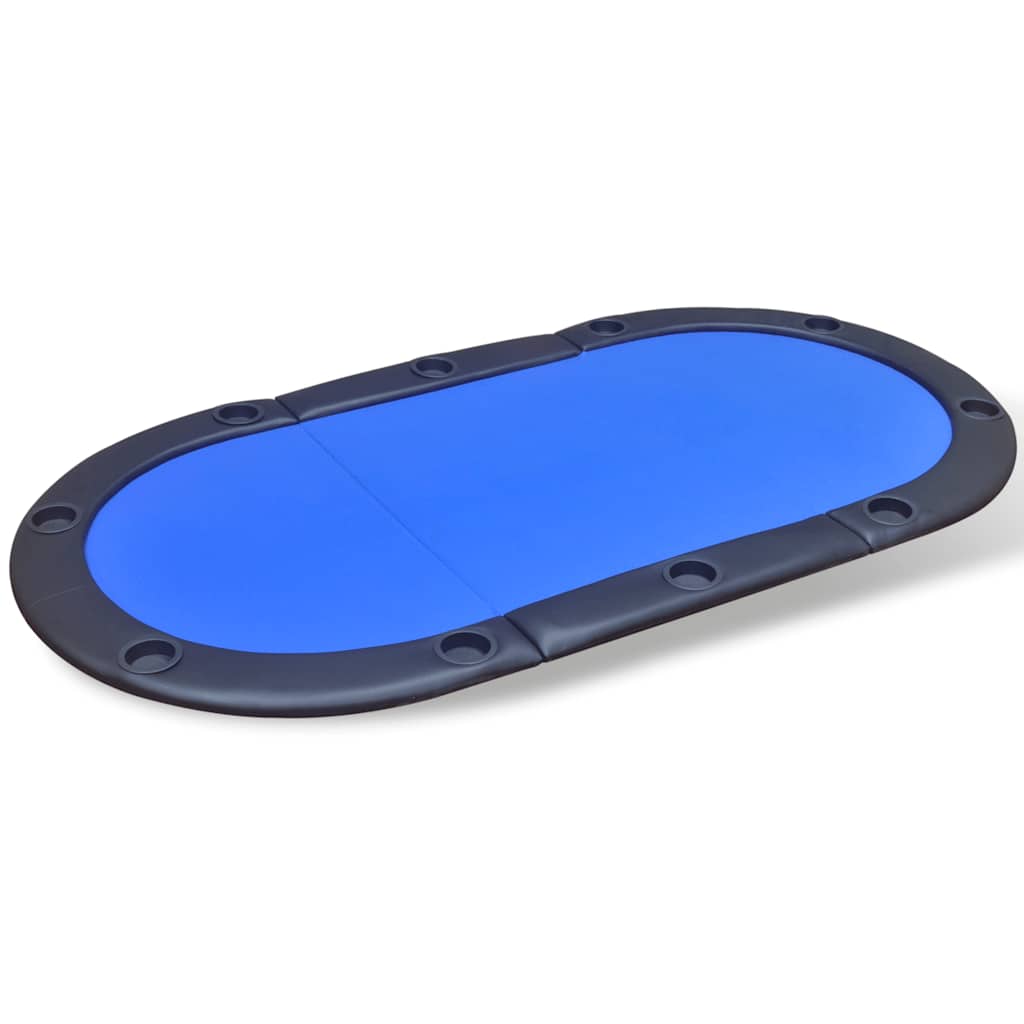 8718475957393_a_en_hd_1 vidaXL 10-Player Foldable Poker Tabletop Blue - Image 2