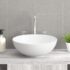 vidaXL Wash Basin White 28x28x10 cm Ceramic - Image 3