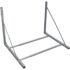 vidaXL Tyre Rack Silver Steel - Image 2