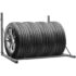 vidaXL Tyre Rack Silver Steel