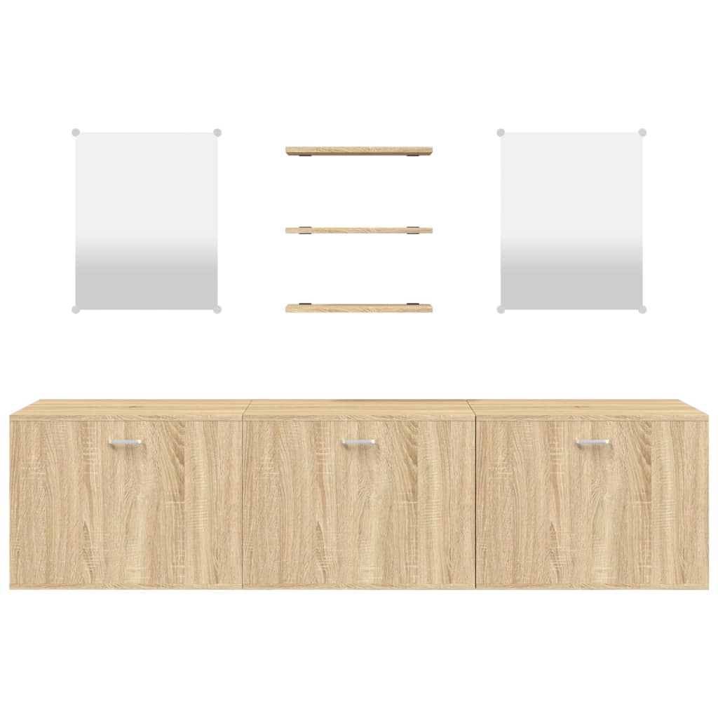 8718475959984_g_en_hd_2 vidaXL 6 Piece Bathroom Furniture Set Oak Engineered Wood - Image 4