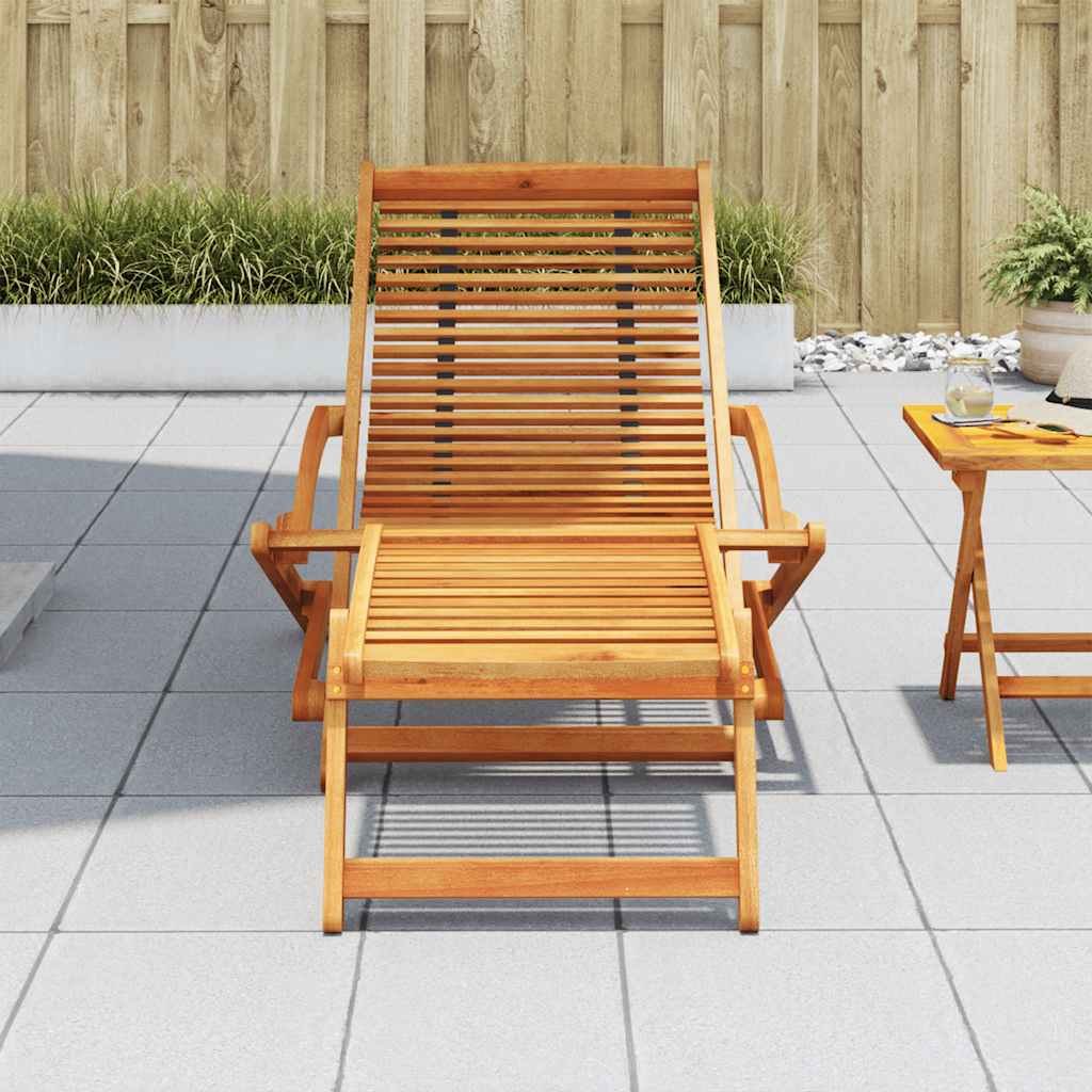 8718475960911_g_en_hd_1 vidaXL Deck Chair with Footrest Solid Acacia Wood - Image 3