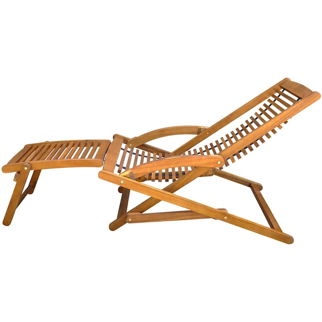 8718475960911_g_en_hd_3 vidaXL Deck Chair with Footrest Solid Acacia Wood - Image 5