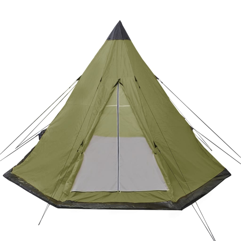 8718475960959_g_en_hd_2 vidaXL 4-person Tent Green - Image 3