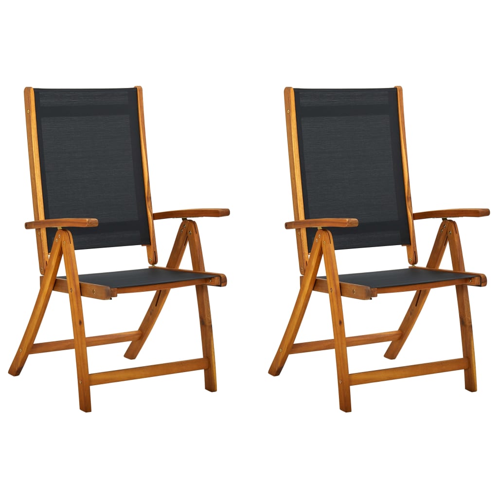 8718475961901_a_en_hd_1 vidaXL Folding Garden Chairs 2 pcs Solid Acacia Wood and Textilene - Image 1