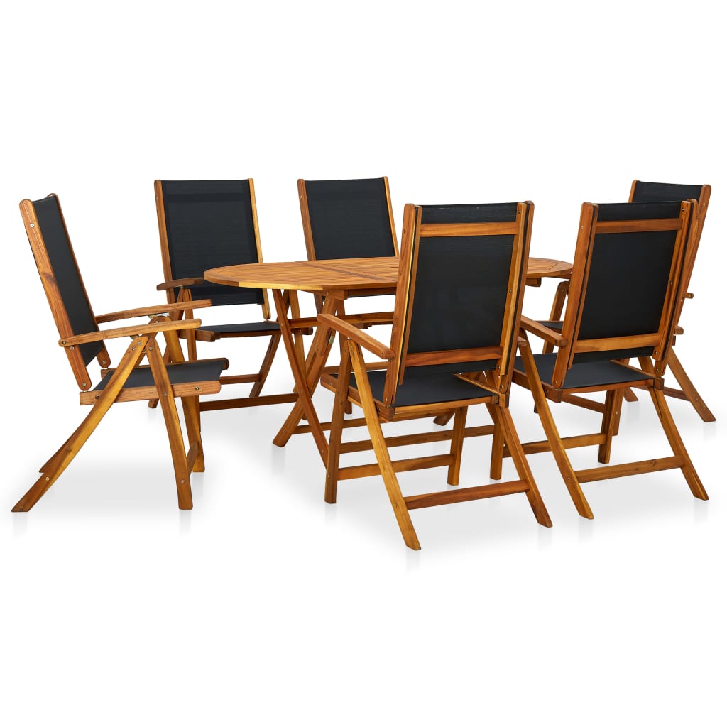8718475961918_a_en_hd_1 vidaXL 7 Piece Outdoor Dining Set Solid Acacia Wood - Image 1
