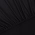 vidaXL Stretch Couch Slipcover Black Polyester Jersey - Image 5