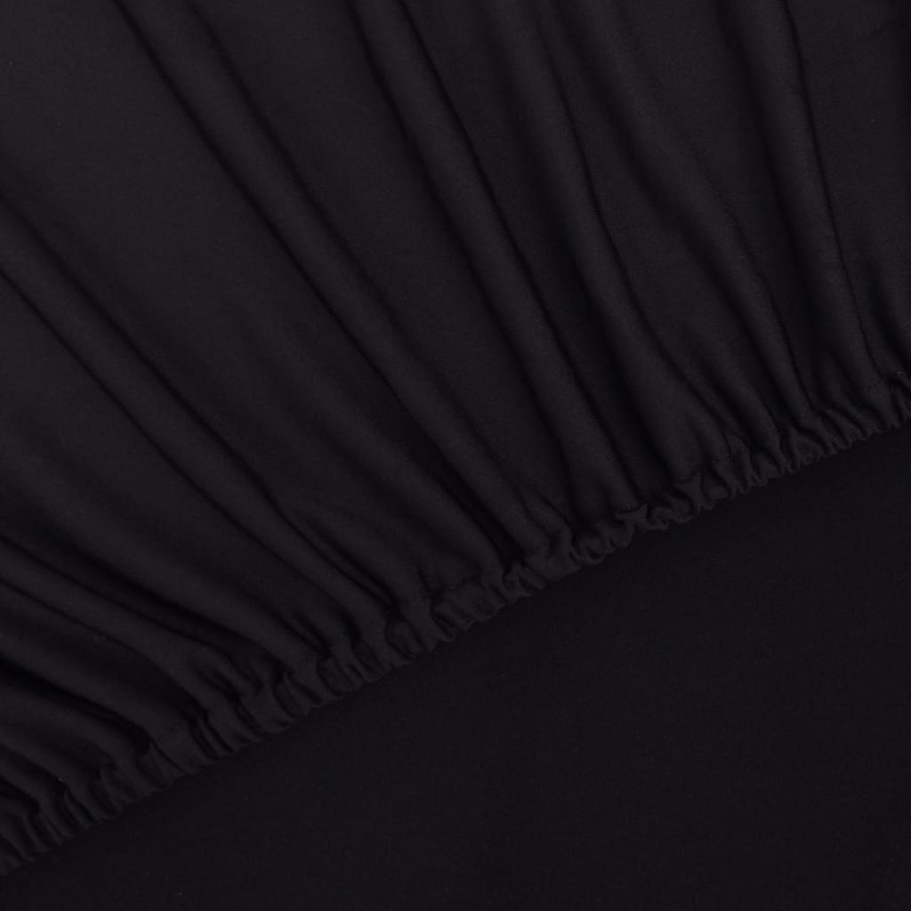 8718475962045_g_en_hd_3 vidaXL Stretch Couch Slipcover Black Polyester Jersey - Image 5