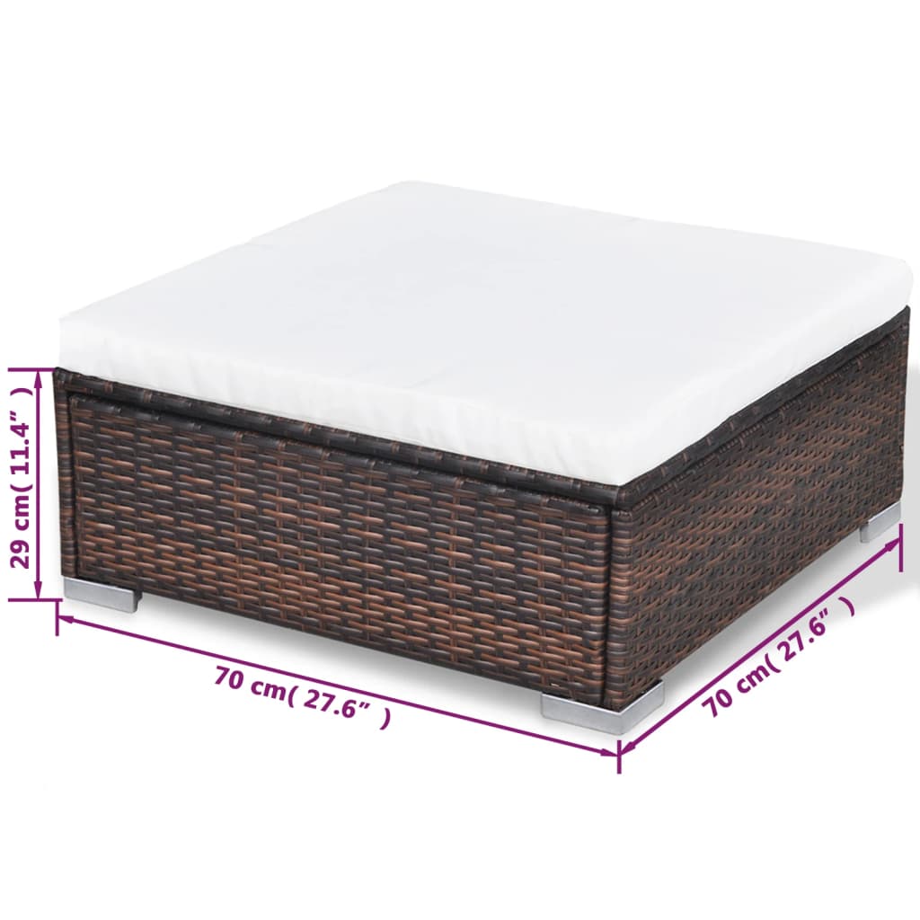 8718475963349_g_en_hd_10 vidaXL 10 Piece Garden Lounge Set with Cushions Poly Rattan Brown - Image 12