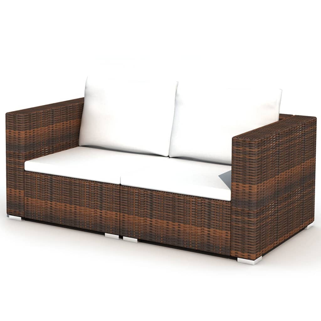 8718475963349_g_en_hd_3 vidaXL 10 Piece Garden Lounge Set with Cushions Poly Rattan Brown - Image 5
