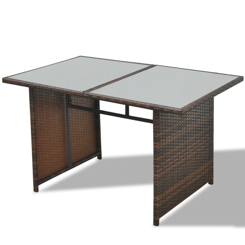 8718475963349_g_en_hd_7 vidaXL 10 Piece Garden Lounge Set with Cushions Poly Rattan Brown - Image 9