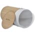 vidaXL Bamboo Laundry Bin Round Natural - Image 3