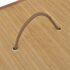 vidaXL Bamboo Laundry Bin Rectangular Natural - Image 5
