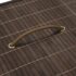vidaXL Bamboo Laundry Bin Rectangular Dark Brown - Image 4