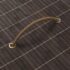 vidaXL Bamboo Laundry Bin Oval Dark Brown - Image 4