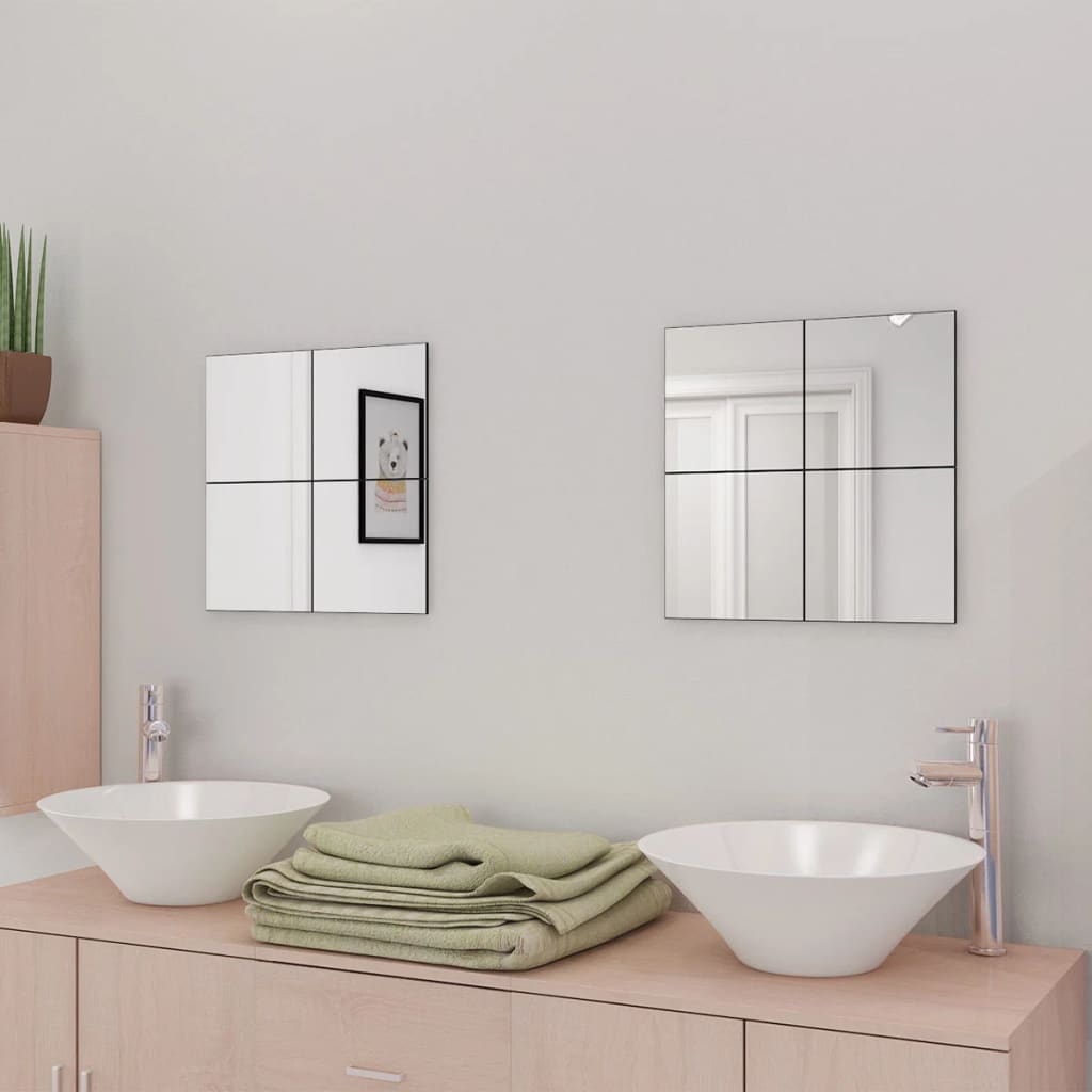 8718475964605_g_en_hd_1 vidaXL Frameless Mirror Tiles Glass 8 pcs 20.5 cm - Image 3