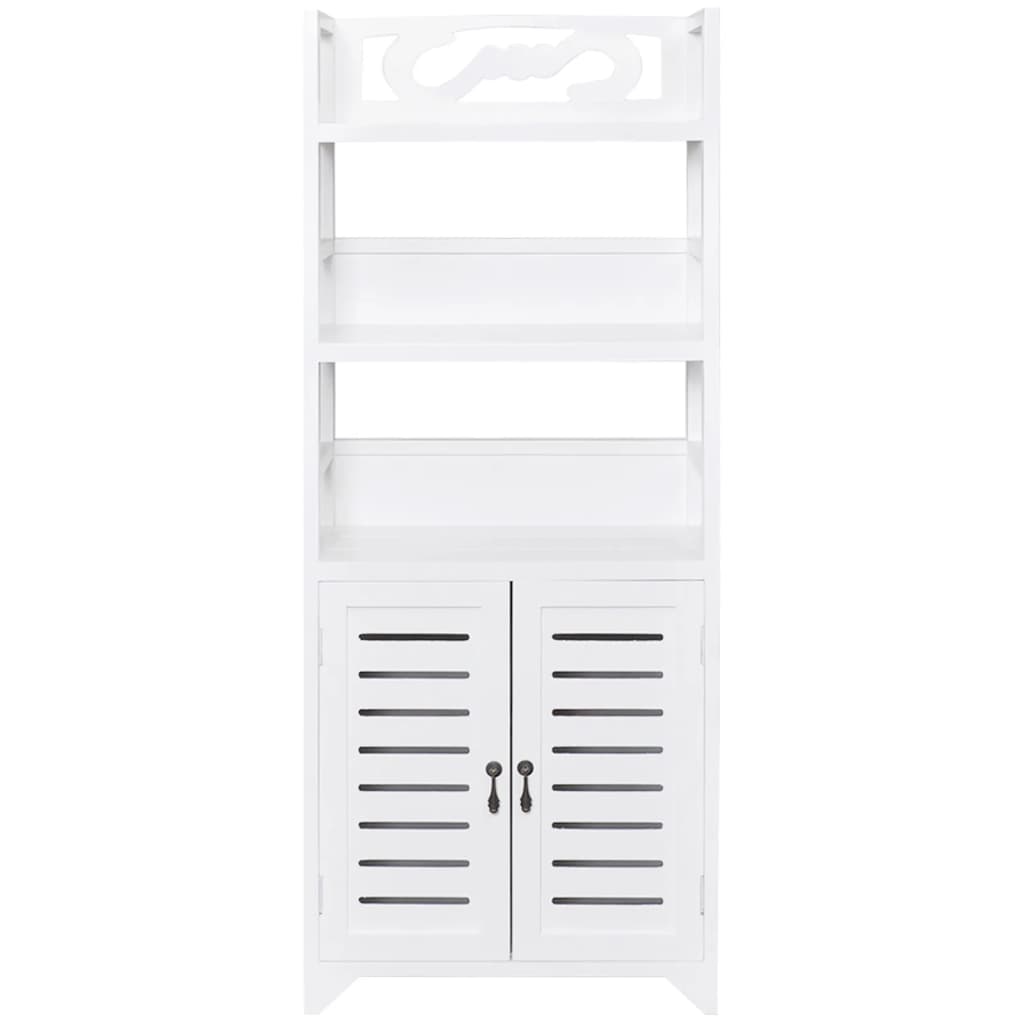 8718475964643_g_en_hd_1 vidaXL Bathroom Cabinet Albuquerque Wood White 46x24x117.5 cm - Image 4