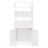 vidaXL Bathroom Cabinet Albuquerque Wood White 46x24x117.5 cm - Image 7