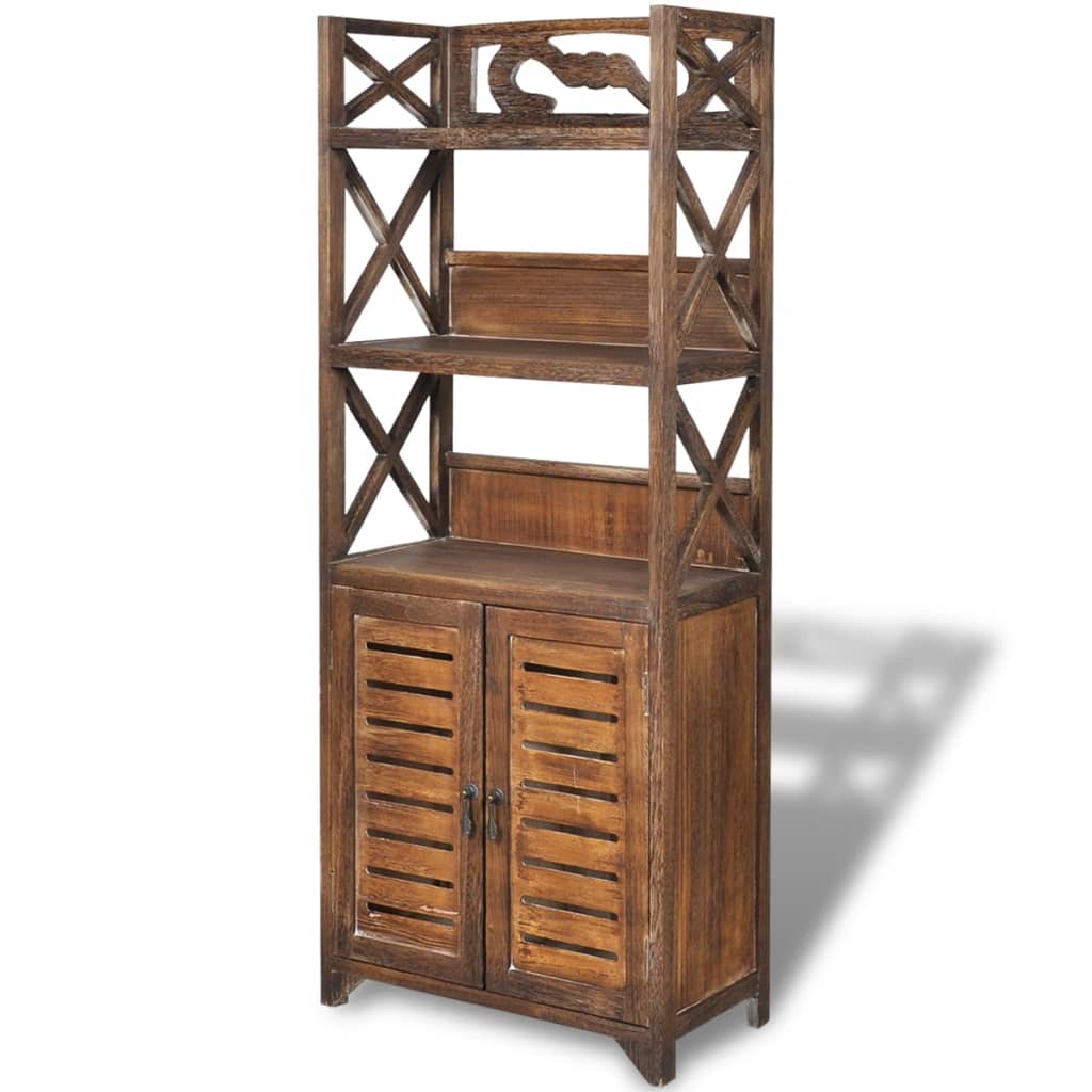 8718475964650_a_en_hd_1 vidaXL Bathroom Cabinet Albuquerque Wood Brown 46x24x117.5 cm - Image 2