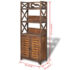 vidaXL Bathroom Cabinet Albuquerque Wood Brown 46x24x117.5 cm - Image 7