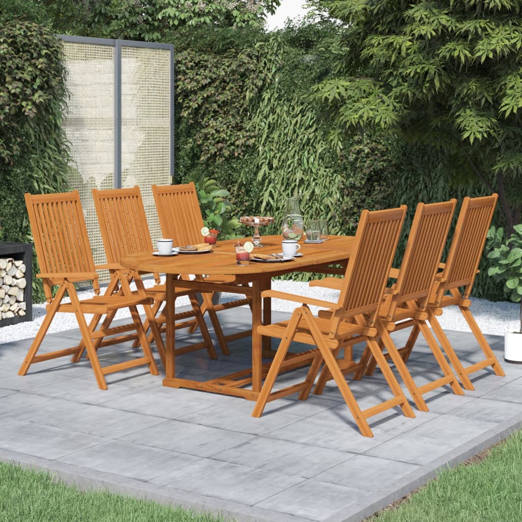 8718475965701_m_en_hd_1 vidaXL 7 Piece Outdoor Dining Set Solid Acacia Wood - Image 1