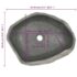 vidaXL Basin River Stone Oval (45-53)x(34-41) cm - Image 7