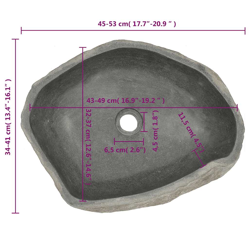 8718475966029_g_en_hd_5 vidaXL Basin River Stone Oval (45-53)x(34-41) cm - Image 7