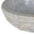 vidaXL Basin Marble 40 cm Cream - Image 5